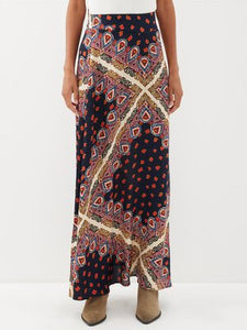 Julia Printed Maxi Skirt