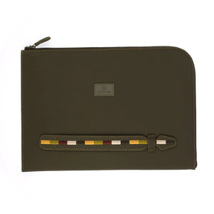 GREEN Black Laptop Sleeve 13/14'' + STRAP