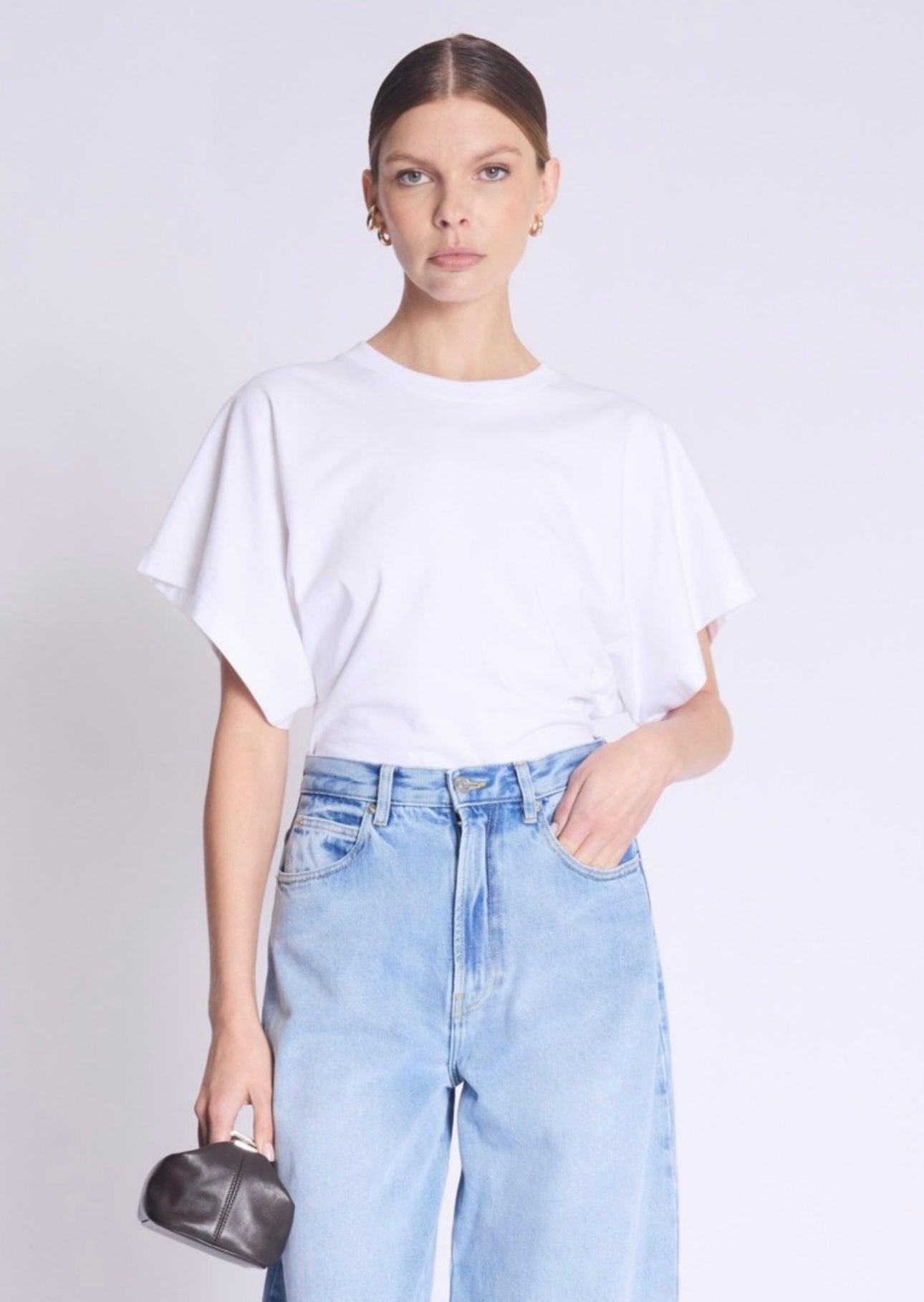 T-shirt EDENA | White kimono T-shirt