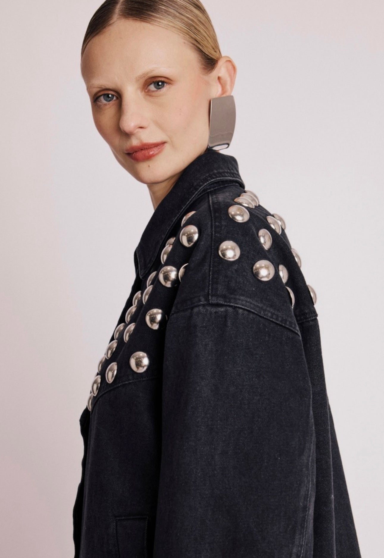 VIVI jacket | Simple denim jacket