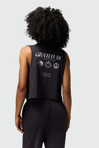 Gratitude Callie Crop Tank