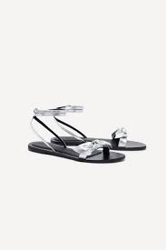 Flat Sandals Sandals Argent